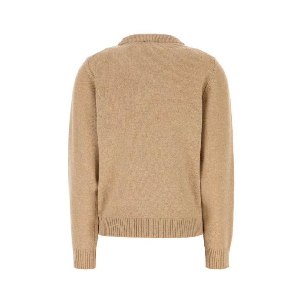 Ganni Women Cappuccino Wool Blend Sweater - Picture 2 of 2
